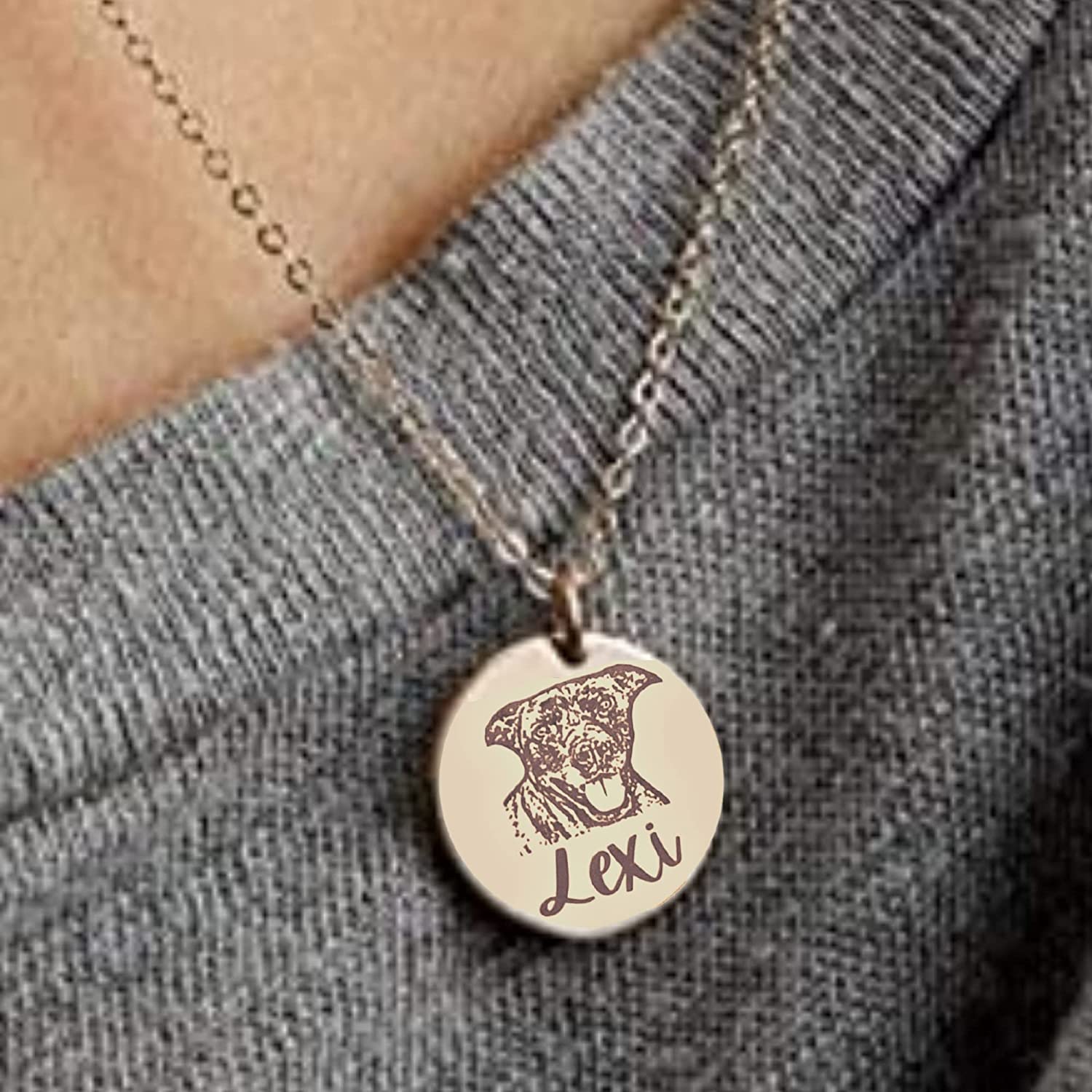 Dog Memorial Necklace