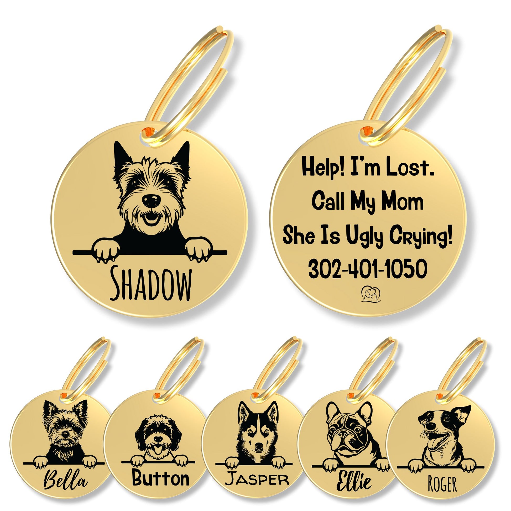 Breed Dog Tag - Personalized Breed Dog Tag (West Highland Te)