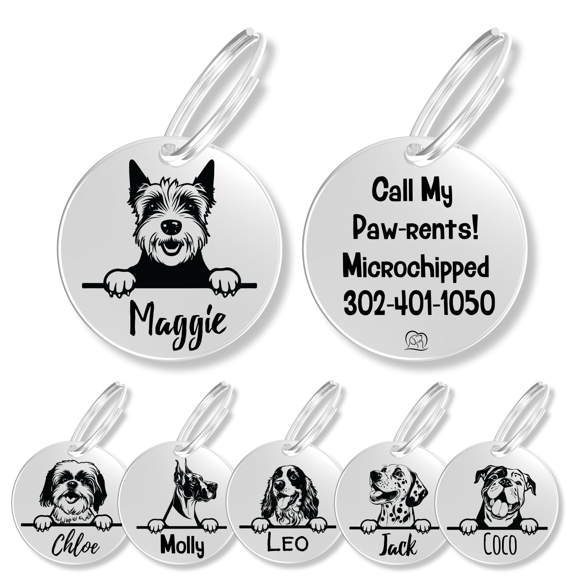 Breed Dog Tag - Personalized Breed Dog Tag (West Highland Te)