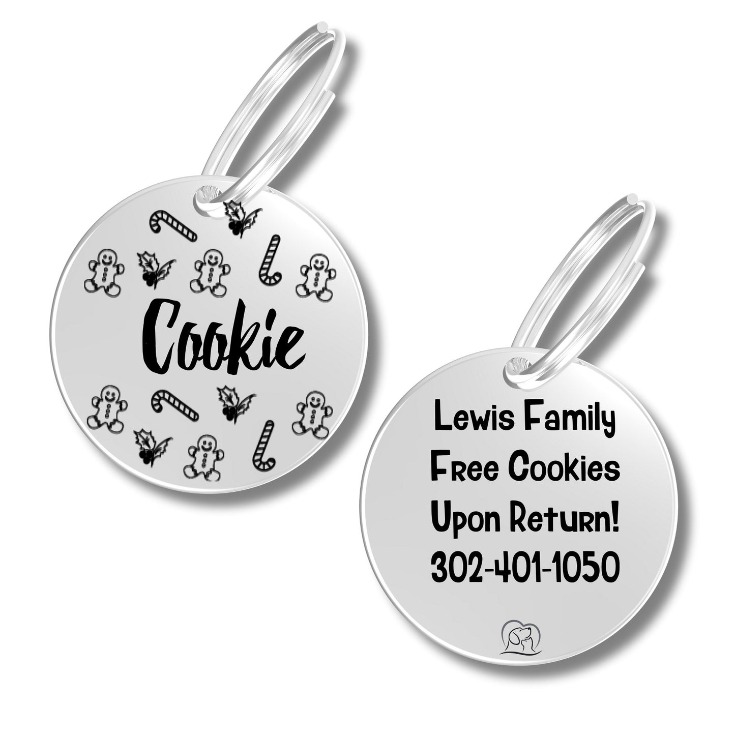 - Dog Christmas Tags (Ginger)