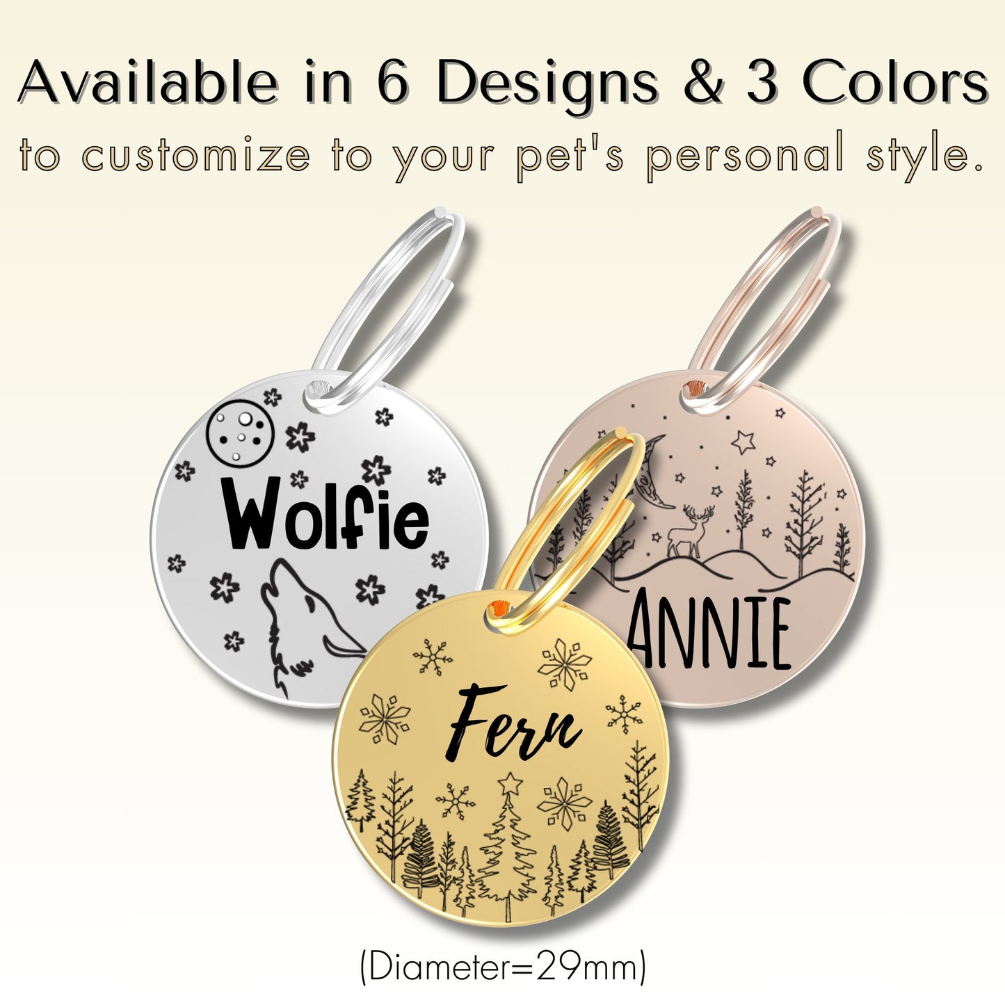 - Dog Christmas Tags (Rudy)