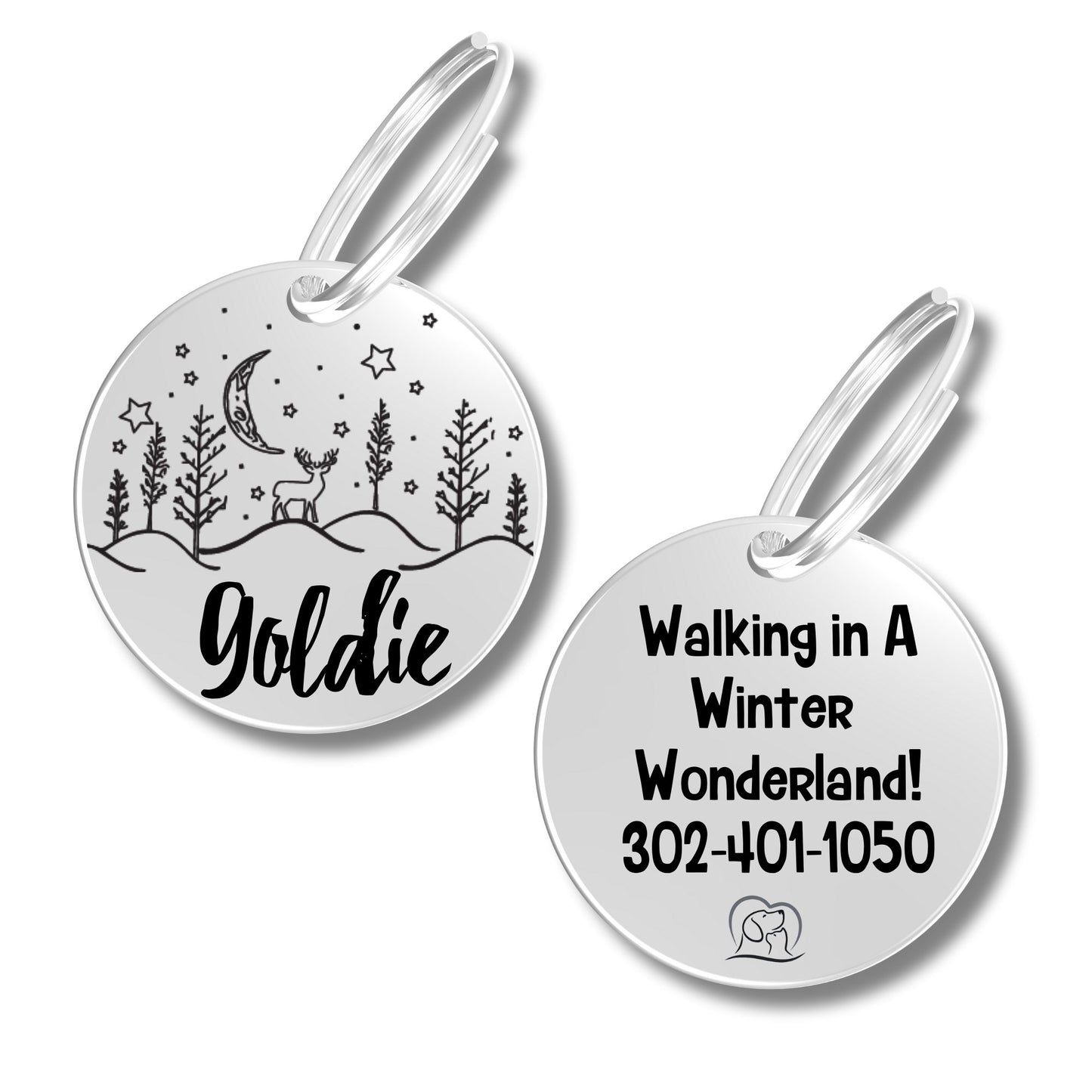 - Dog Christmas Tags (Rudy)