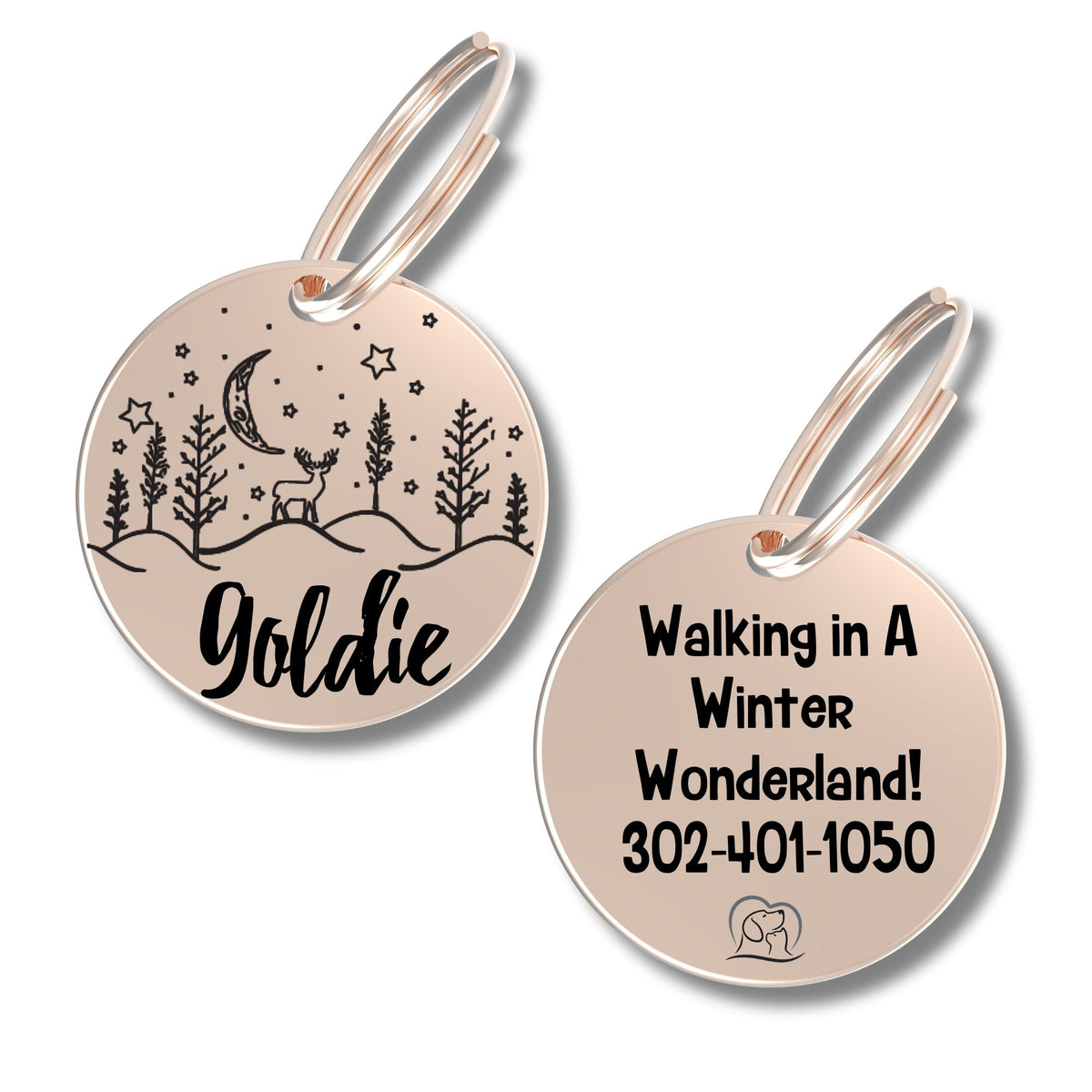 - Dog Christmas Tags (Rudy)