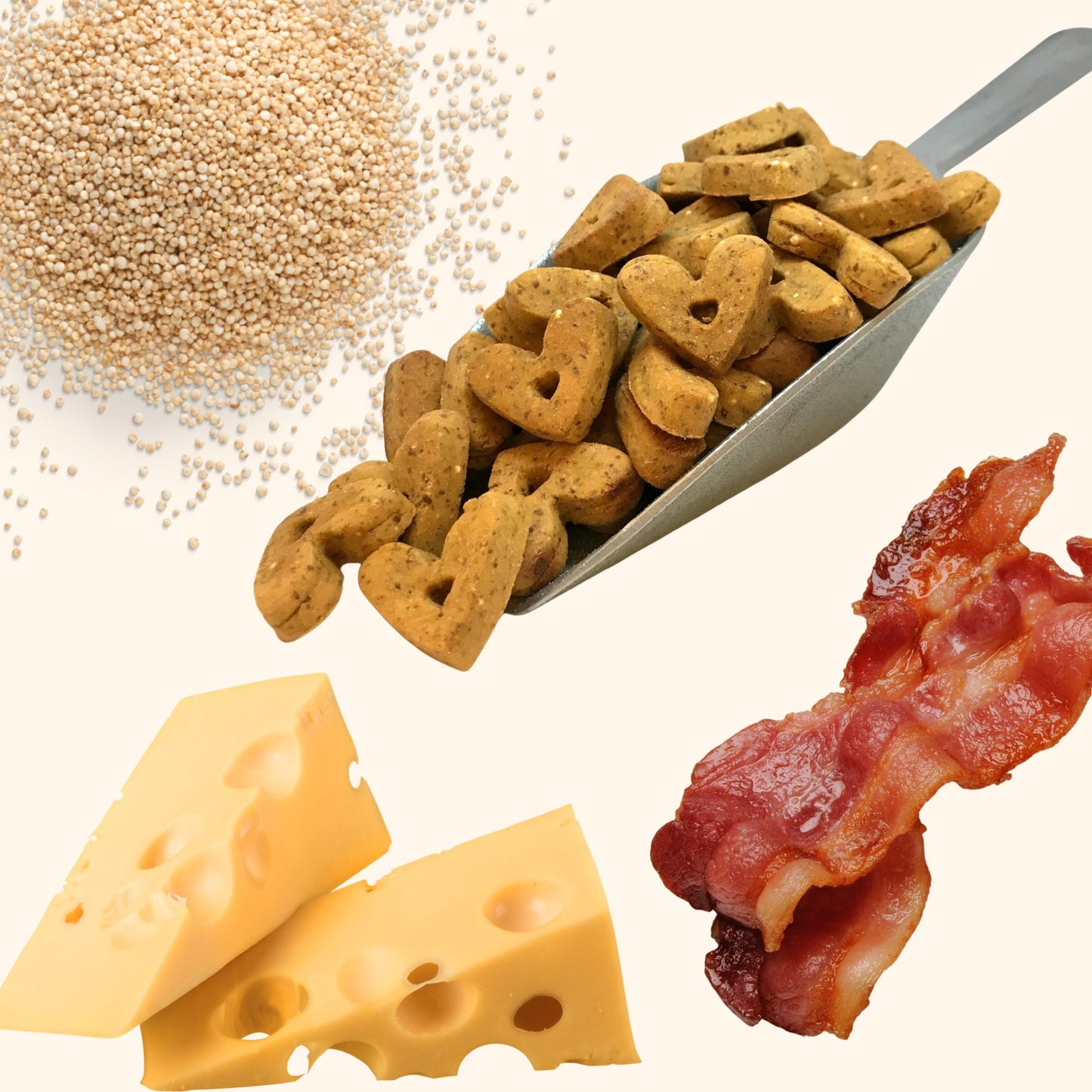 Treats - Cheese & Bacon + Peanut Butter Dog Treat Combo