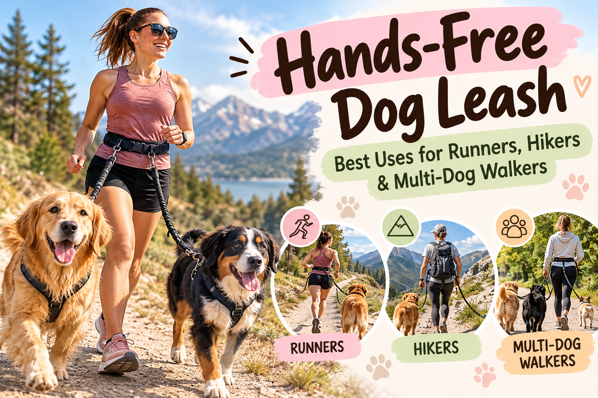 Hands-Free Dog Leash: Best Uses for Runners, Hikers & Multi-Dog Walkers