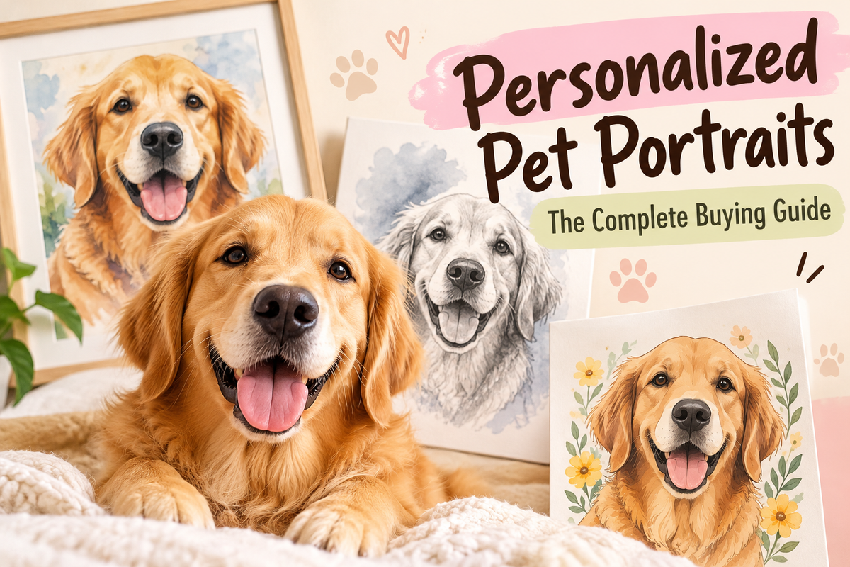 Personalized Pet Portraits