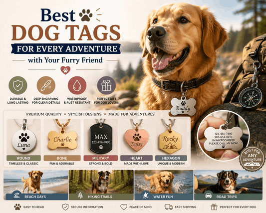 Best Dog Tags for Every Adventure with Your Furry Friend - PawFurEver