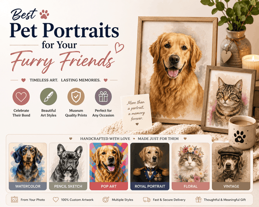 Capturing Memories: The Best Pet Portraits for Your Furry Friends - PawFurEver