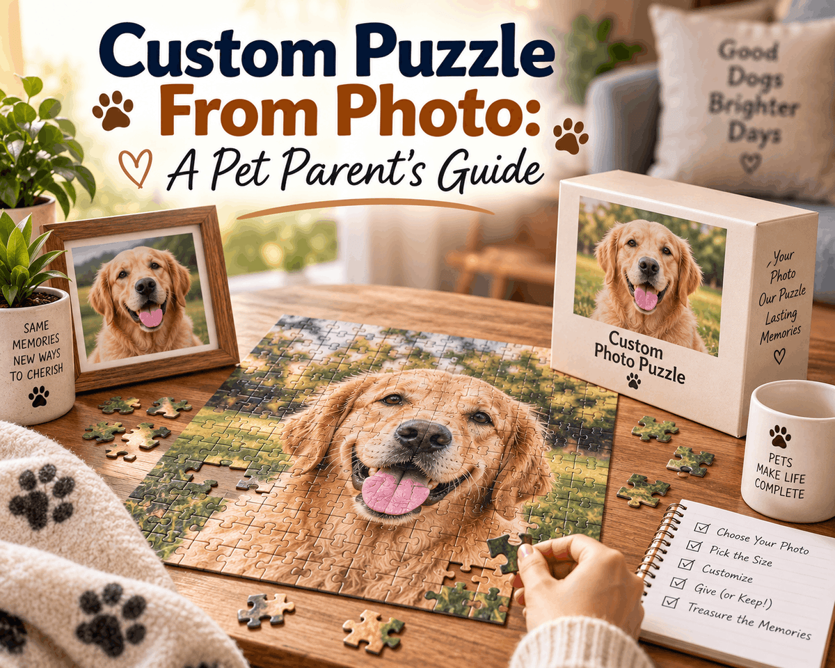 Custom Puzzle From Photo: A Pet Parent's Guide - PawFurEver