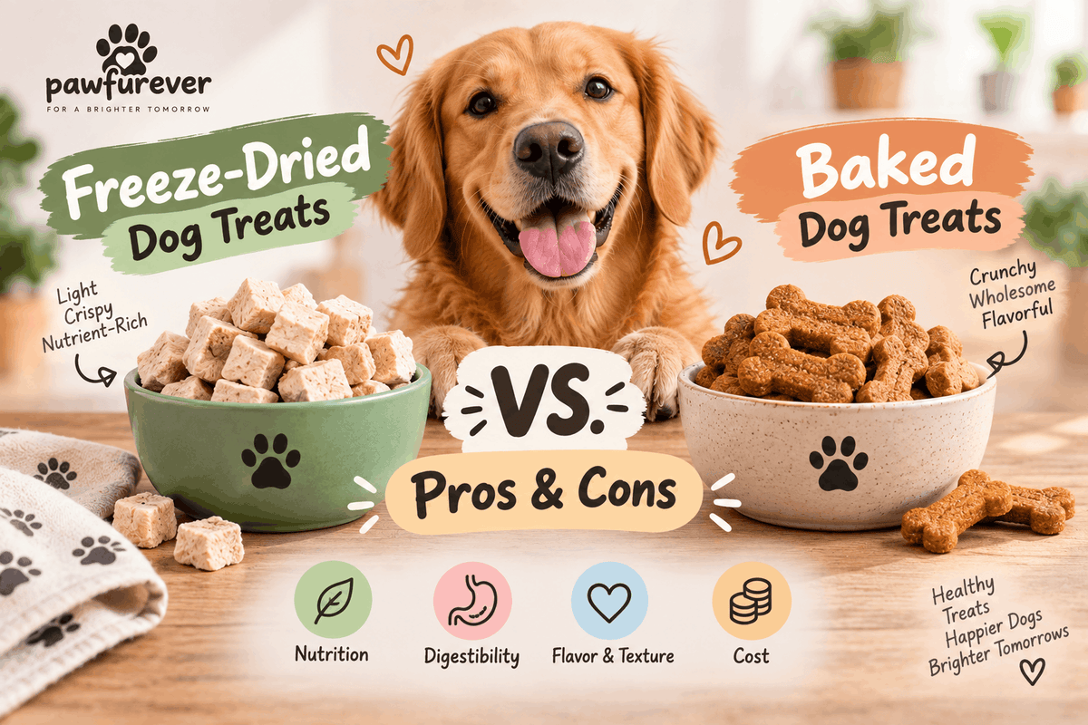 Freeze-Dried vs. Baked Dog Treats: Pros & Cons - PawFurEver