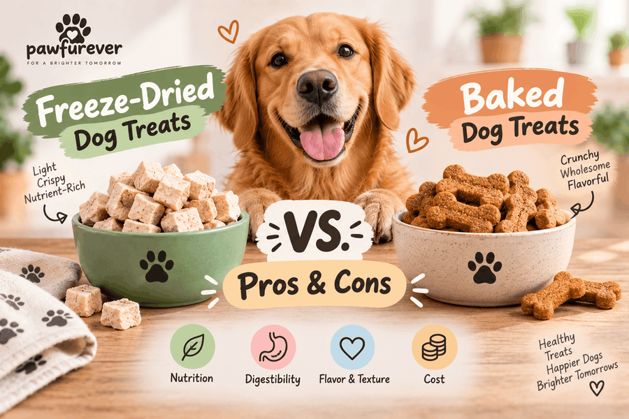 Freeze-Dried vs. Baked Dog Treats: Pros & Cons - PawFurEver