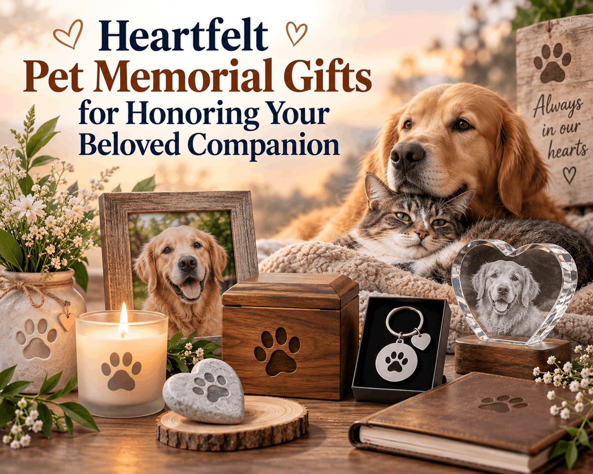 Heartfelt Pet Memorial Gifts for Honoring Your Beloved Companion - PawFurEver