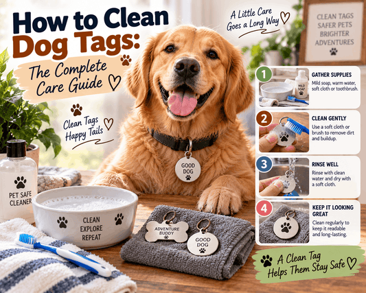 How to Clean Dog Tags: The Complete Care Guide - PawFurEver
