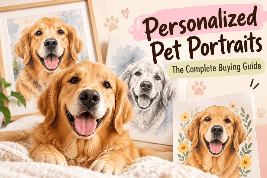 Personalized Pet Portraits: The Complete Buying Guide - PawFurEver