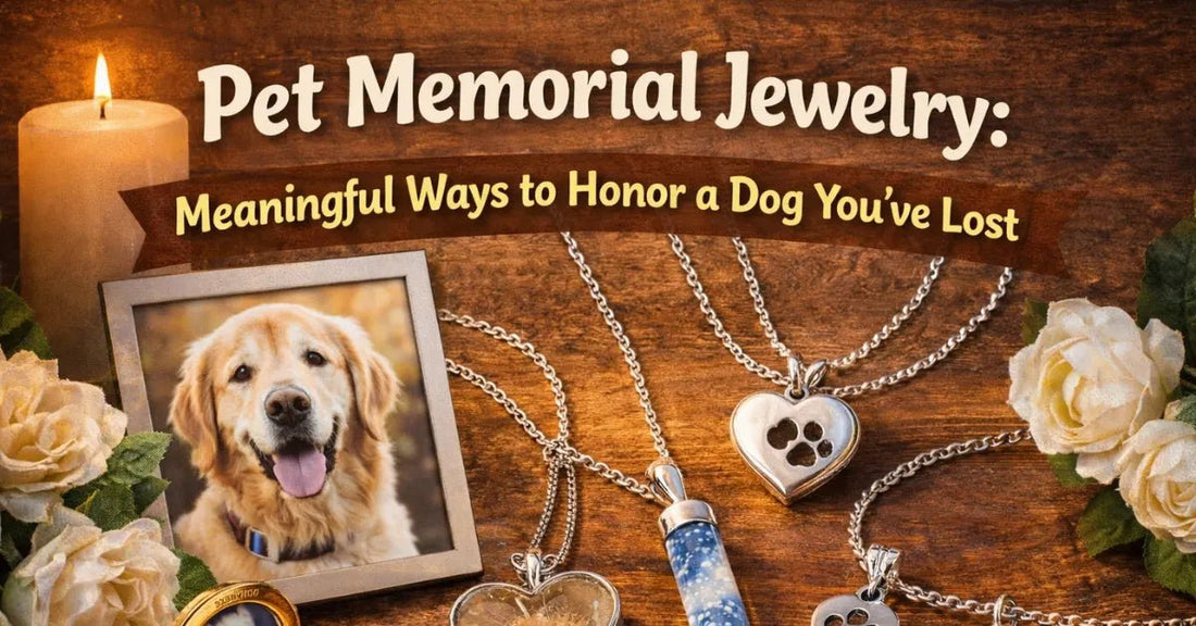Pet Memorial Jewelry: Meaningful Ways to Honor a Dog You've Lost - PawFurEver