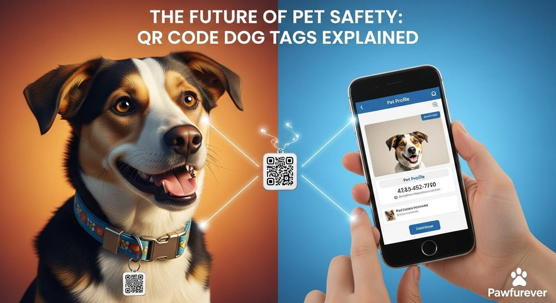 The Future of Pet Safety: QR Code Dog Tags Explained - PawFurEver
