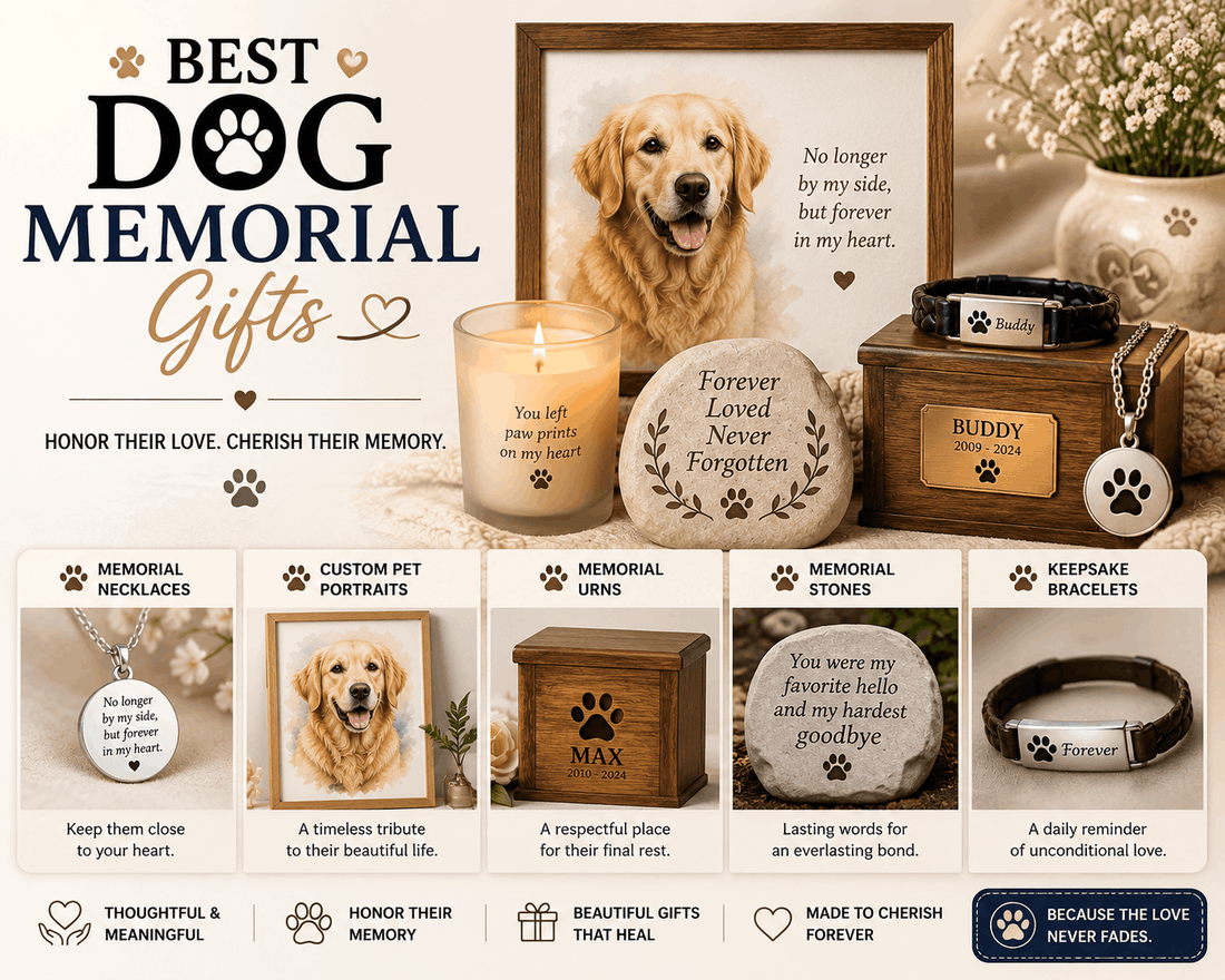 Thoughtful Best Dog Memorial Gifts for Healing Hearts - PawFurEver