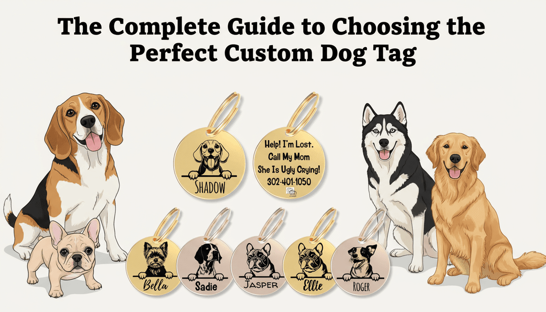 Top Custom Dog Tags: Durable, Stylish, and Affordable Options for Pets - PawFurEver