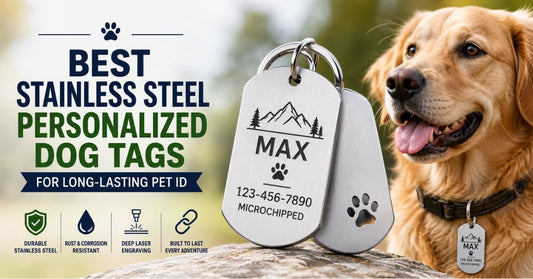 Why Stainless Steel Personalized Dog Tags Are the Only ID Tag Your Dog Will Ever Need - PawFurEver