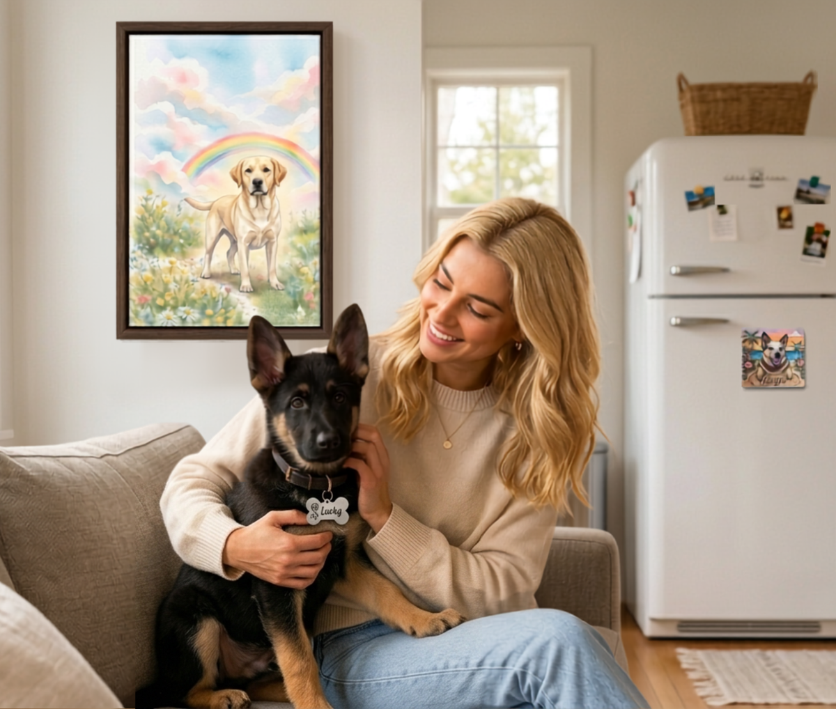 TAGS, COLLARS, LEASHES, PORTRAITS, AND MORE