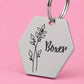 Holly Berry Birth Flower Dog Tag, December