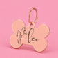 Snowdrop Birth Flower Dog Tag, January