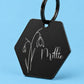 Snowdrop Birth Flower Dog Tag, January