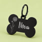 Chrysanthemum Birth Flower Dog Tag, November