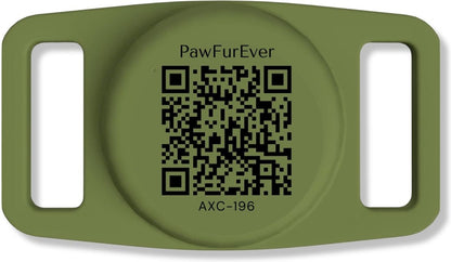 AirTag Holder - AirTag Holder with QR Code for Dogs & Cats, 1 Count