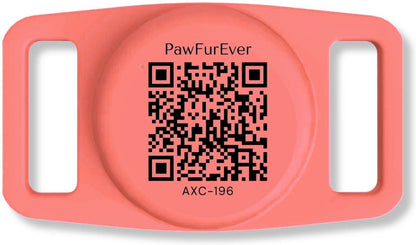 AirTag Holder - AirTag Holder with QR Code for Dogs & Cats, 1 Count