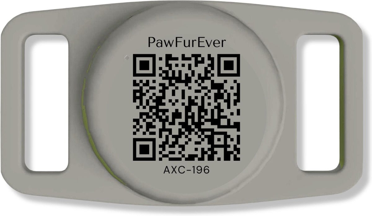 AirTag Holder - AirTag Holder with QR Code for Dogs & Cats, 1 Count