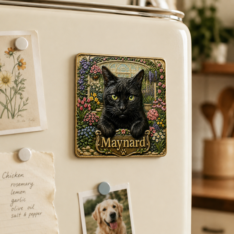 Personalized pet magnet