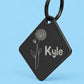 Birth Flower Dog Tag - Chrysanthemum Birth Flower Dog Tag, November