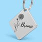 Birth Flower Dog Tag - Chrysanthemum Birth Flower Dog Tag, November