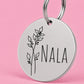 Birth Flower Dog Tag - Holly Berry Birth Flower Dog Tag, December