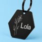 Birth Flower Dog Tag - Holly Berry Birth Flower Dog Tag, December