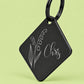 Birth Flower Dog Tag - Lily of the Valley Birth Flower Dog Tag, May