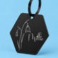 Birth Flower Dog Tag - Snowdrop Birth Flower Dog Tag, January