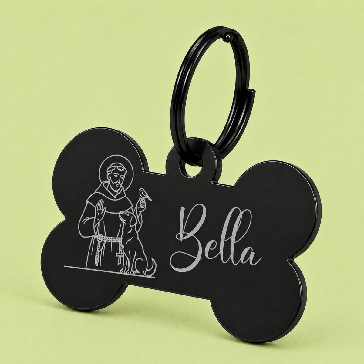 Engraved Tags - Blessed Engraved Dog Tag