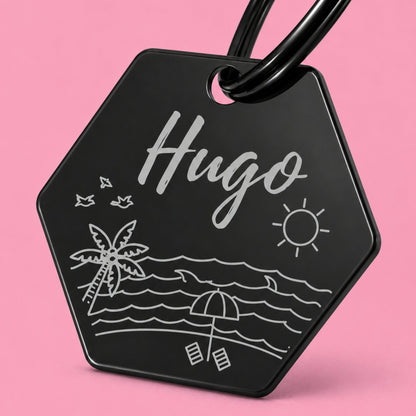 Engraved Tags - Florida Sunshine Engraved Dog Tag