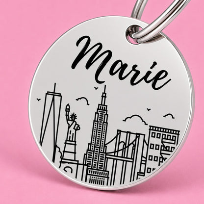 Engraved Tags - New York Engraved Dog Tag