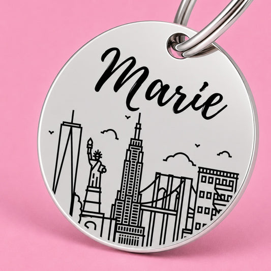 Engraved Tags - New York Engraved Dog Tag