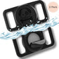 Waterproof AirTag collar holder for dogs and cats, silicone with snap-on cover