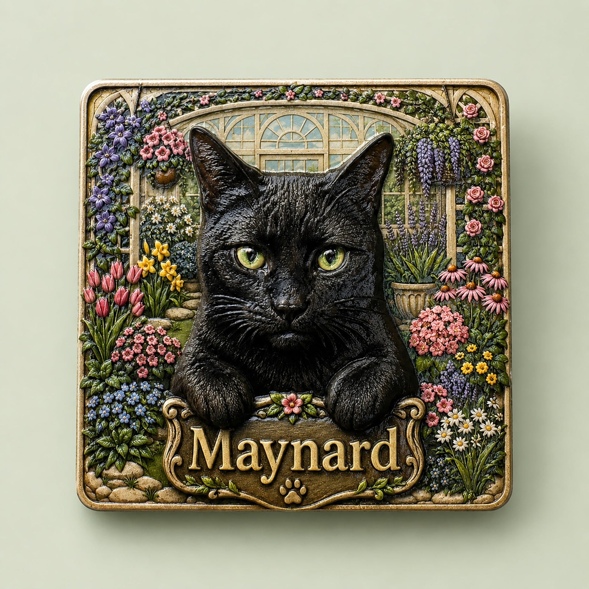 Magnet - Blooming Greenhouse Custom Pet Magnet