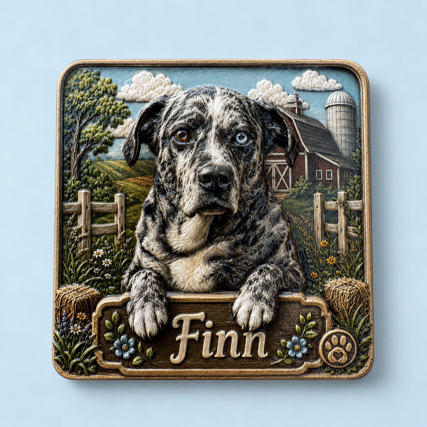 Magnet - Country Barn Custom Pet Magnet