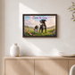 Pet Portrait - Custom Cartoon Pet Portrait Canvas from Photo | Illustrated Dog & Cat Art