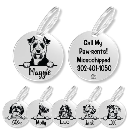 Breed Dog Tag - Personalized Breed Dog Tag (Airedale Terrier)