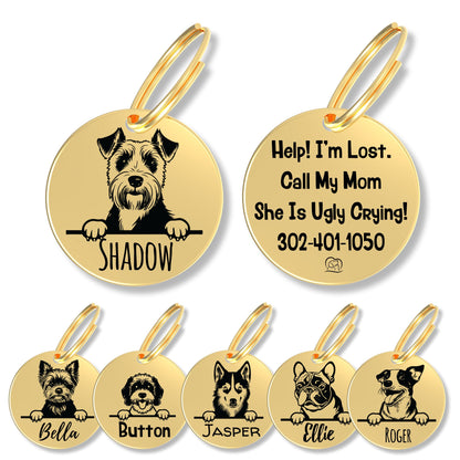 Breed Dog Tag - Personalized Breed Dog Tag (Airedale Terrier)