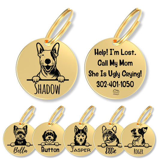 Breed Dog Tag - Personalized Breed Dog Tag (Bull Terrier)