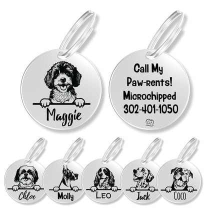 Breed Dog Tag - Personalized Breed Dog Tag (Cavapoo)